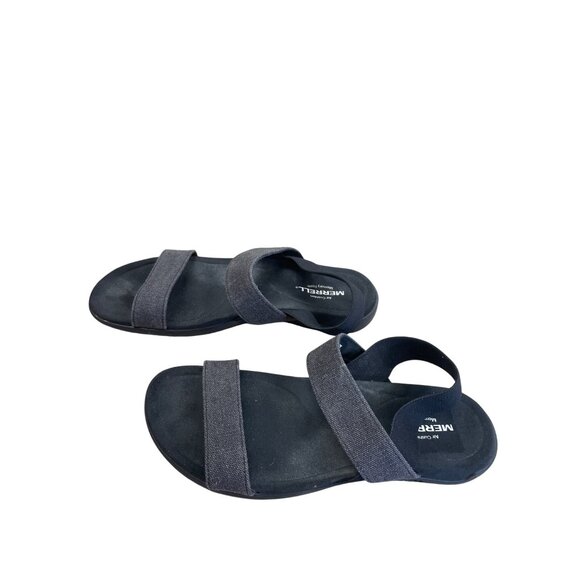 Merrell Select Grip Womens Black Sling Back Sandals Size 9 SKU 8374 - Picture 4 of 9